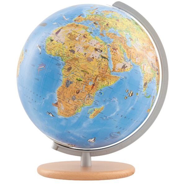 Columbus Childrens globe Unsere Erde mit Entdeckerstift 26cm