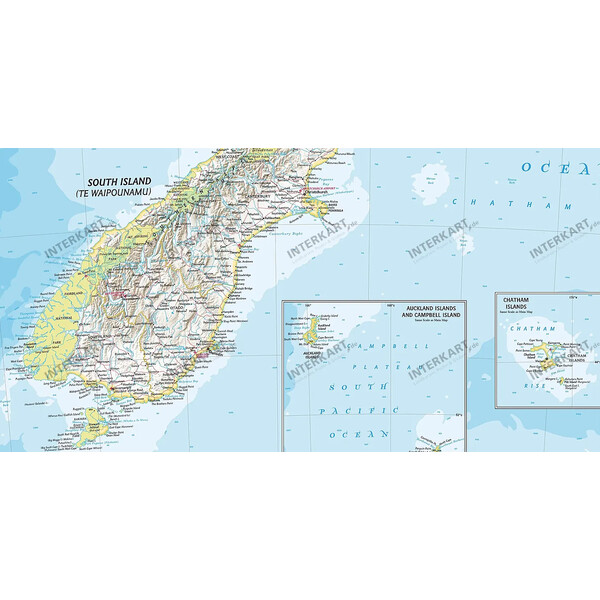 National Geographic Map New Zealand (60 x 77 cm)