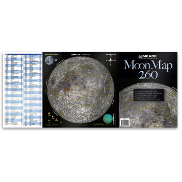 Meade Atlas Moon Map 260