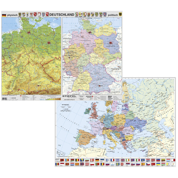 Stiefel Desk pad Deutschland und Europa 54 x 40 cm
