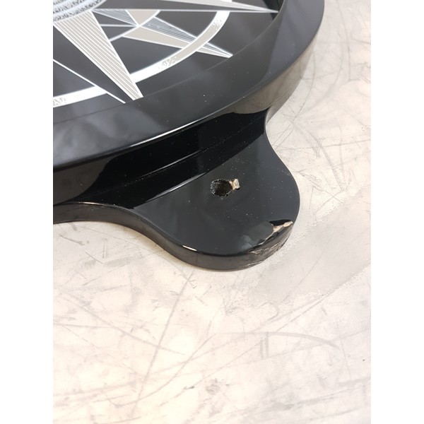 Zoffoli Barglobus Elegance Black/ Warm Grey 40cm (Fast neuwertig)