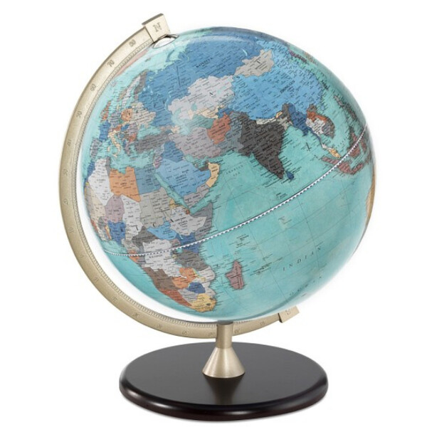 Zoffoli living Globe James Cook Acquamarina 33cm