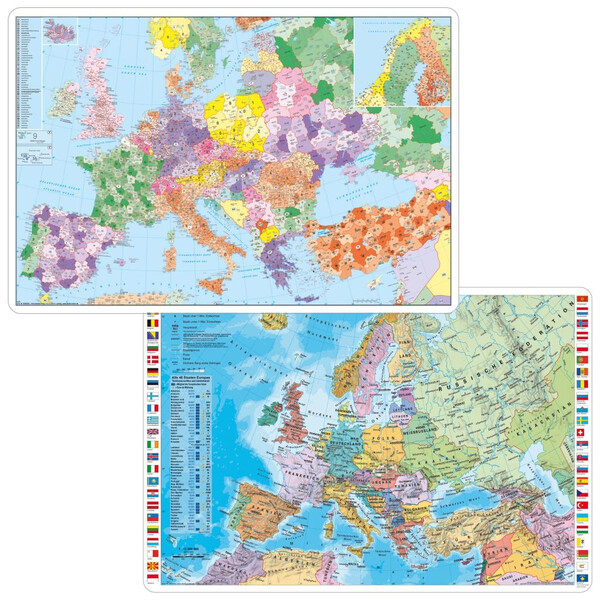 Stiefel Desk pad europe postcodes / physical (59 cm x 42 cm)