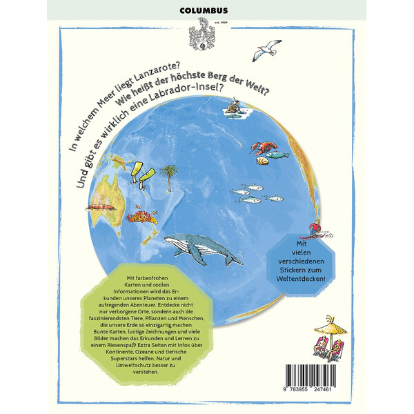 Columbus The big children's world atlas