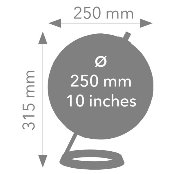 TROIKA Globe 23,5° 25 cm