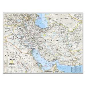 National Geographic Map Iran