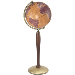 Mappemonde globe Ø40 cm : globe moderne socle métal