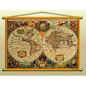 Zoffoli Antique map (reproduction) No. 318/2