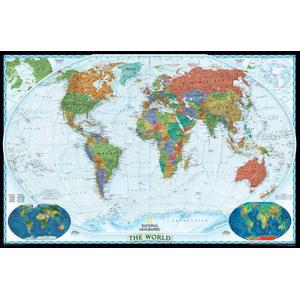 National Geographic Decorative map of the world