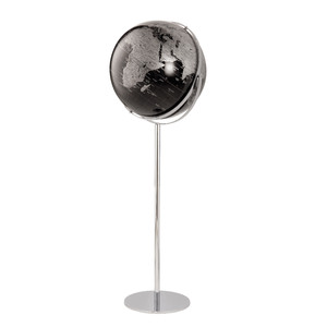 emform Floor globe Apollo 17 Black 43cm