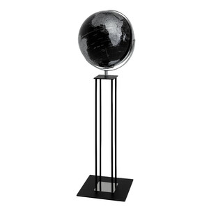 emform Floor globe Worldtrophy Black 43cm