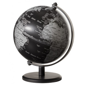 emform Mini globe Gagarin Matt Black 13cm