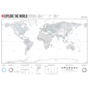Marmota Maps Explore the World 200x140cm
