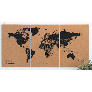 Miss Wood Puzzle Map M - Black