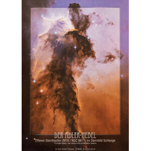 AstroMedia Poster Der Adler-Nebel