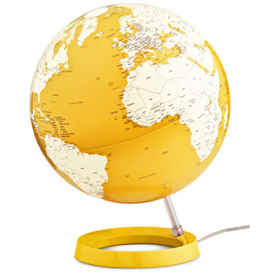 Atmosphere Globe Light & Colour Pastel Yellow 30cm