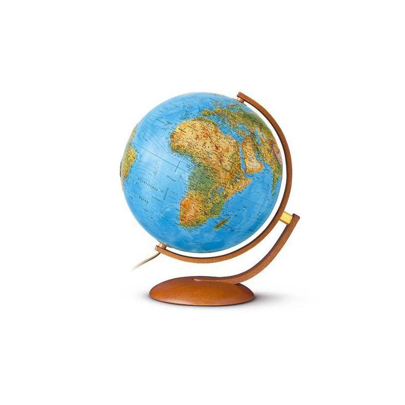 Räthgloben 1917 Raised relief globe FR 30 50