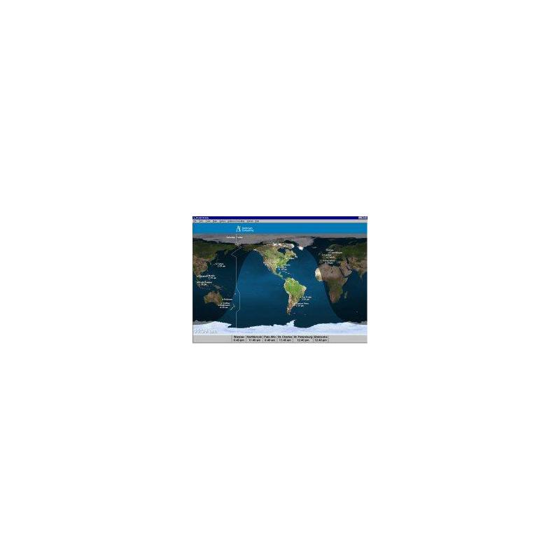 Geochron World Clock Software (DEUTSCH)