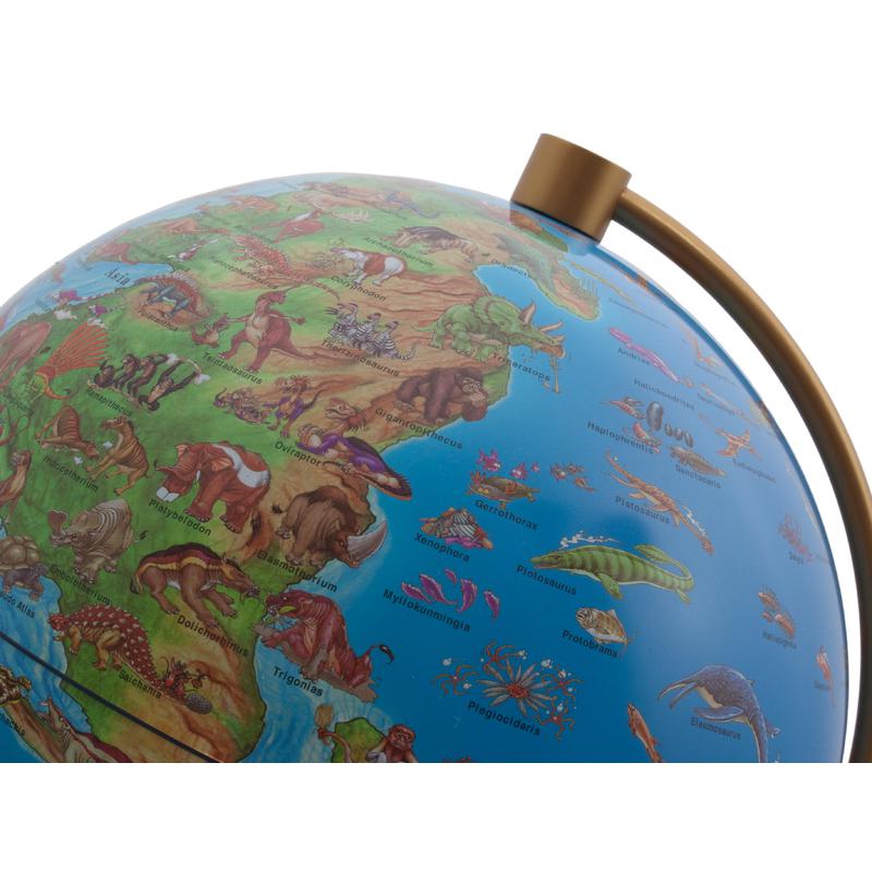 Stellanova Childrens globe DinoZ Kinder-Leuchtglobus 8928911, prehistoric world