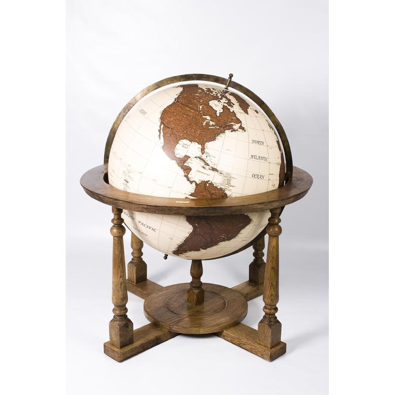 Grandis Standglobus Grand 80cm Großglobus mit Holzgestühl
