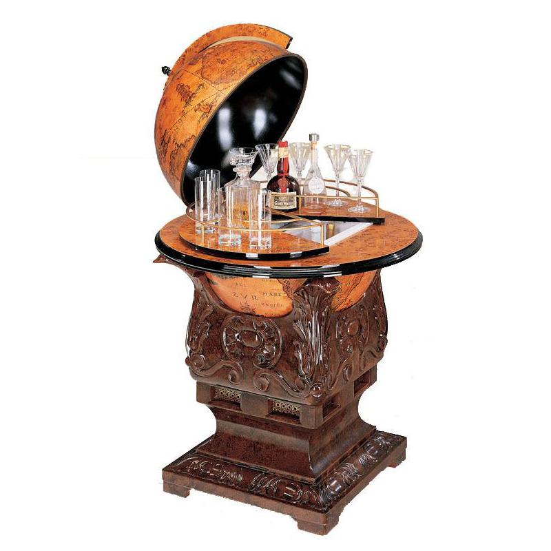 Zoffoli living Globe Bar Poseidone with fridge
