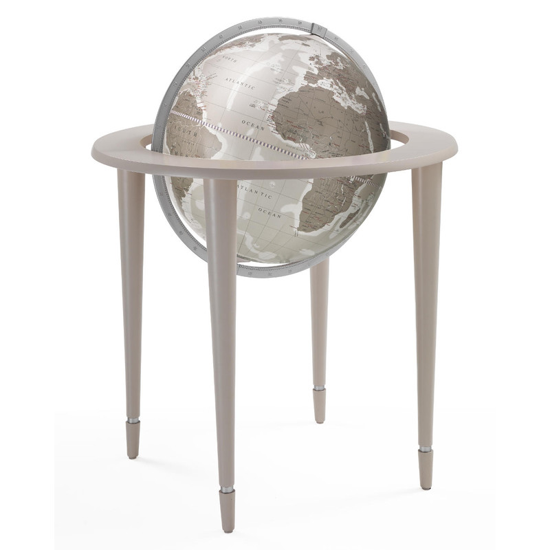 Zoffoli living Floor globe Amerigo Vespucci Warm grey 40cm