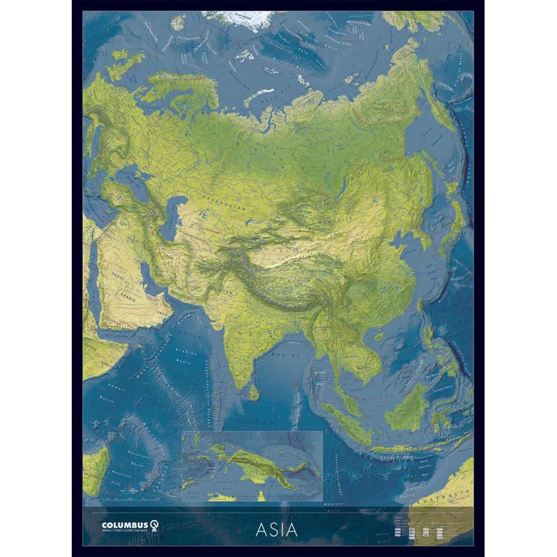 Columbus KK2021AS Asia map