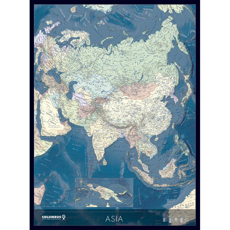 Columbus KK2021AS Asia map