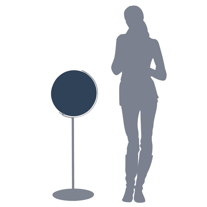 Columbus Royal stand globe with brass base 40cm