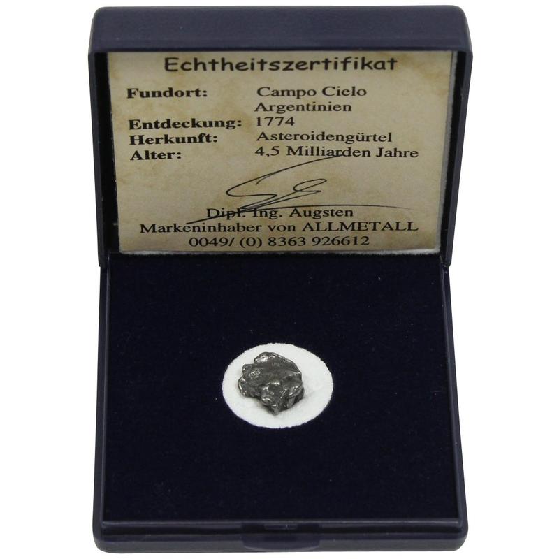 Campo del Cielo Meteorites iron meteorite in gift pouch