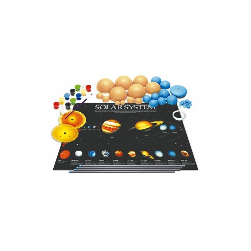 HCM Kinzel 3D Solar System mobile construction kit - illuminated