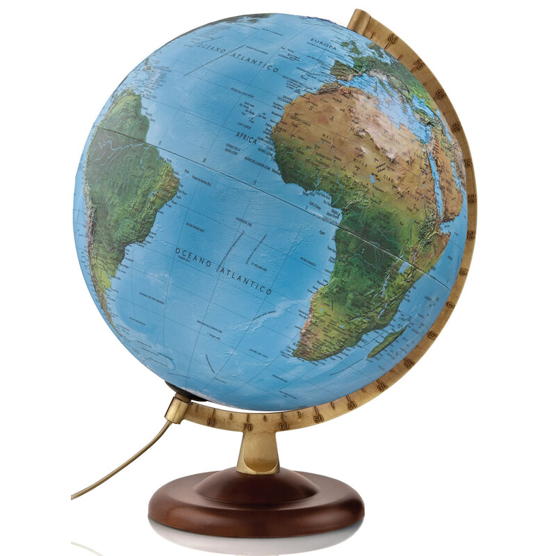 Atmosphere Raised relief globe R4 Gold 30cm