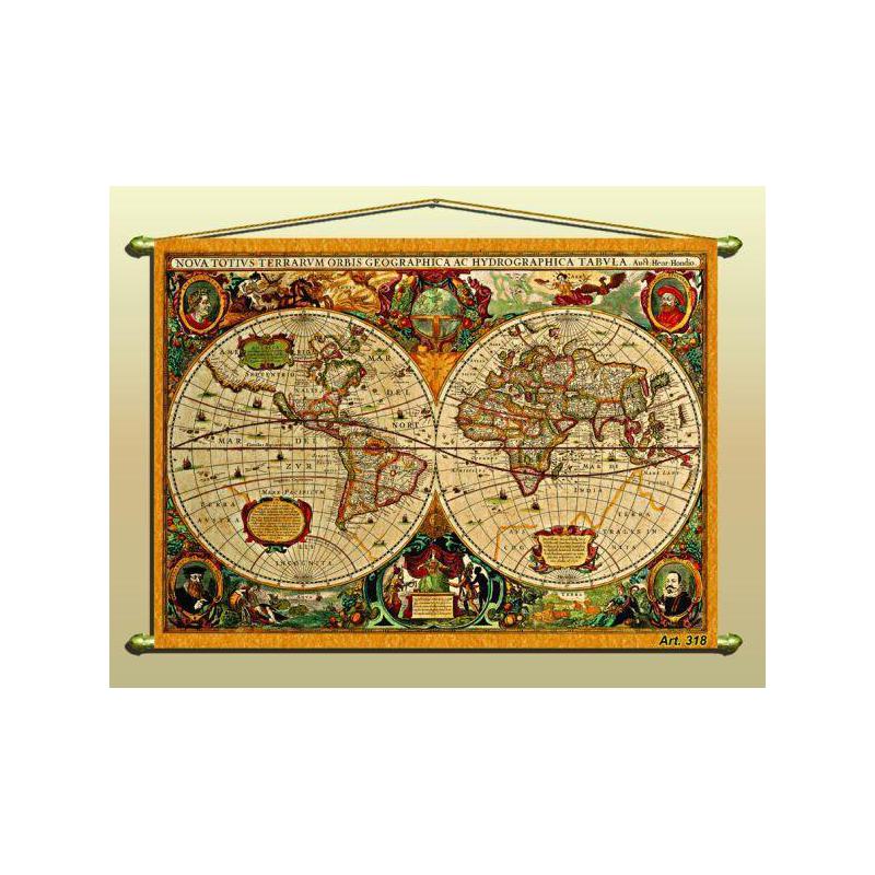 Zoffoli living Antique map (reproduction) No. 318/2