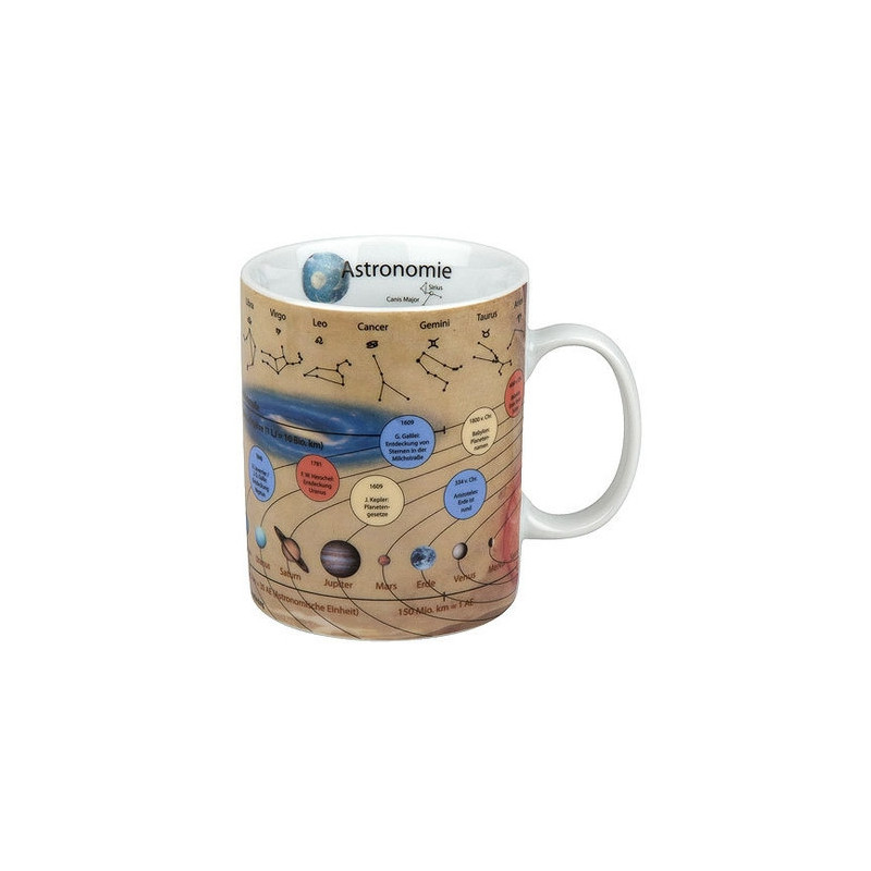 Könitz Cup Astronomy knowledge mug (in German)