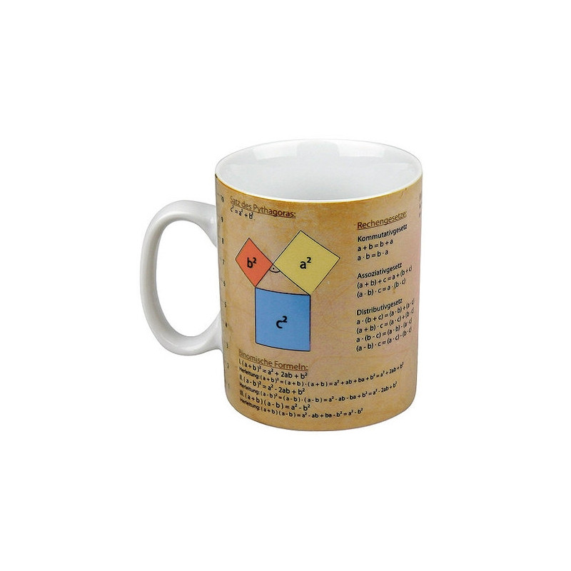 Könitz Cup Mathematics knowledge mug (in German)