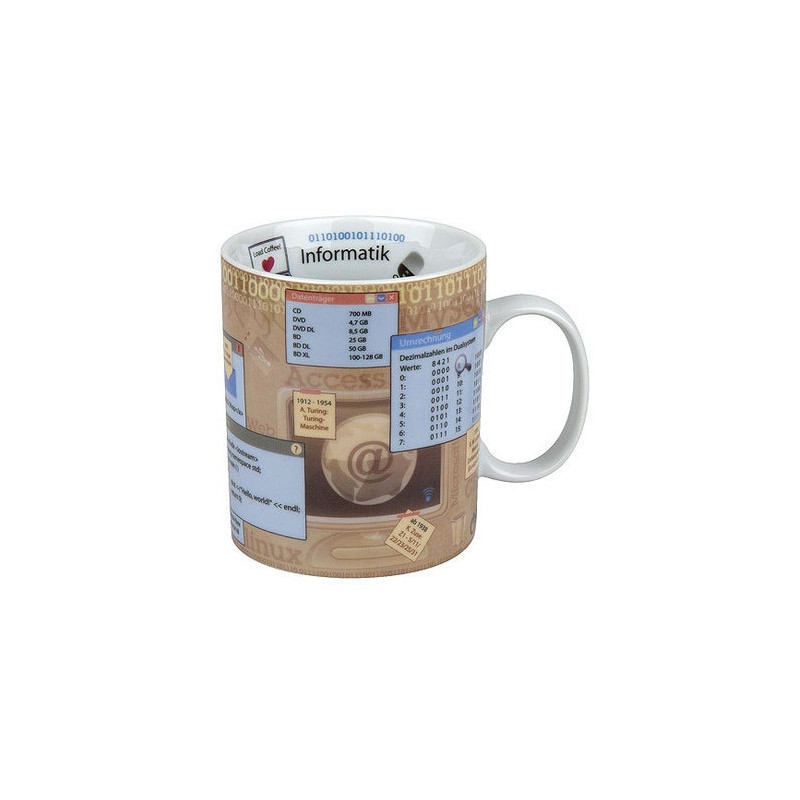 Könitz Cup Computer science data mug (in German)