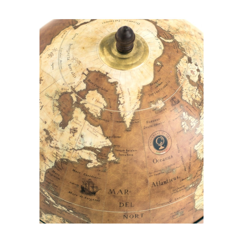 Zoffoli living Globe Bar Galileo Rust 40cm