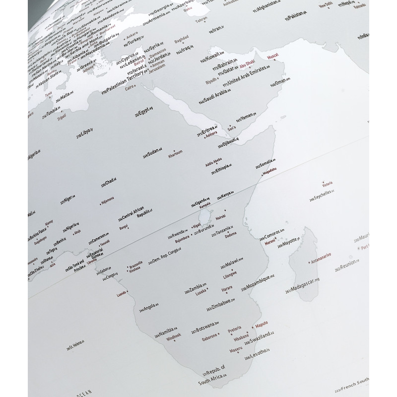 Räthgloben 1917 Full Circle Reflection globe 30cm