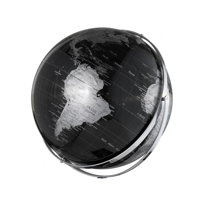 TROIKA Floor globe Worldtrophy Black 43cm