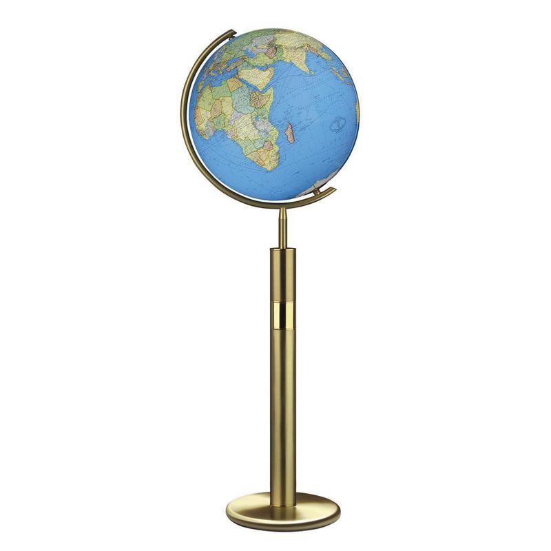 Columbus Floor globe Duo Brass 40cm (French)