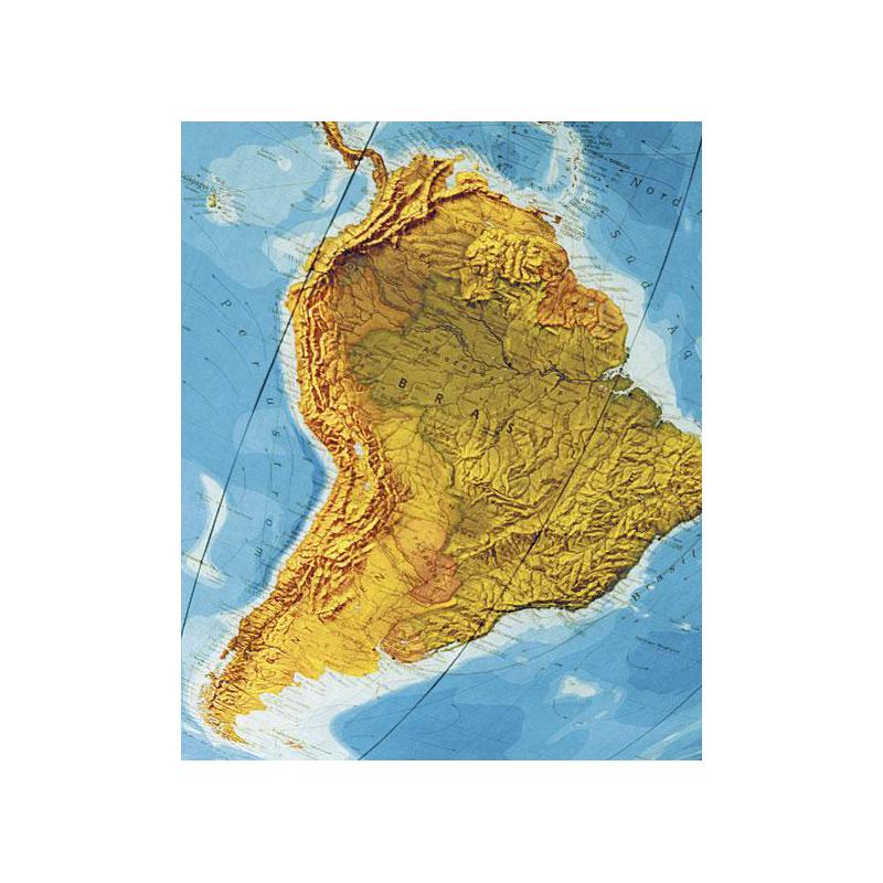 Columbus Floor globe Duo Brass 40cm (French)