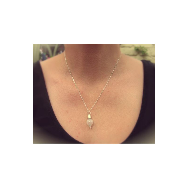 Jurassic Jewellery Meteorites Moon Dust Necklace (Teardrop)