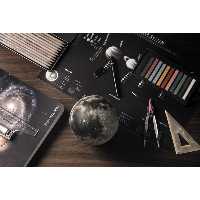 AstroReality Raised relief globe Solar System Mini Set
