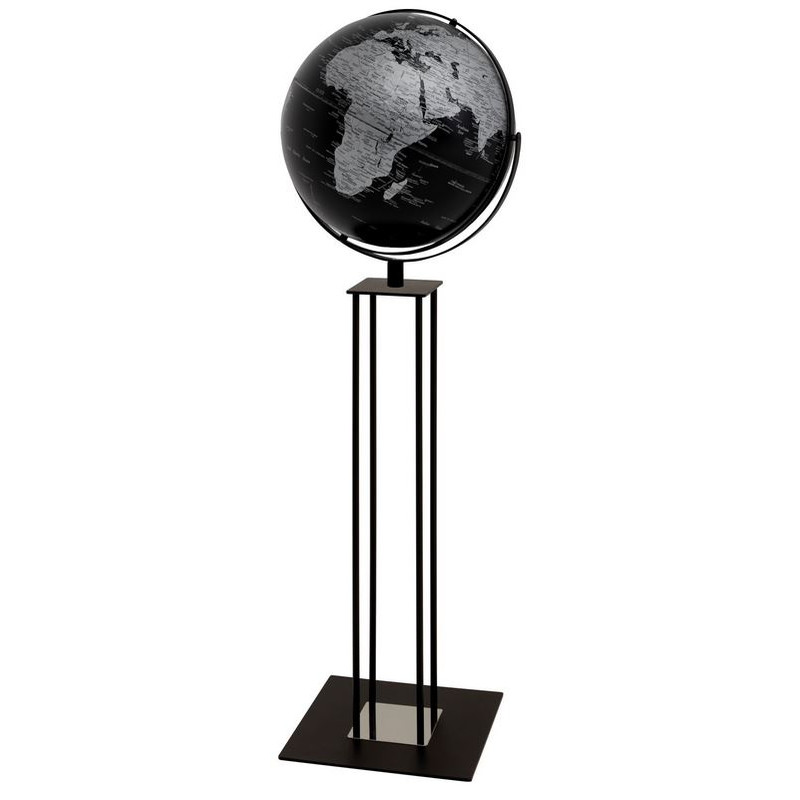 emform Floor globe Worldtrophy Matt Black 42,5cm
