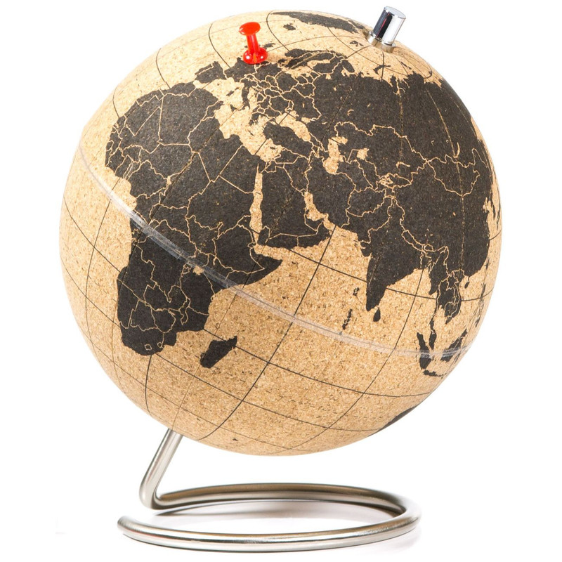 suck UK Cork globe 15cm  for pinning