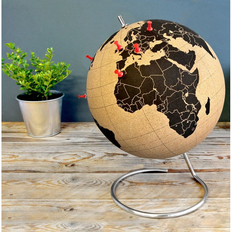 suck UK Cork globe 15cm  for pinning