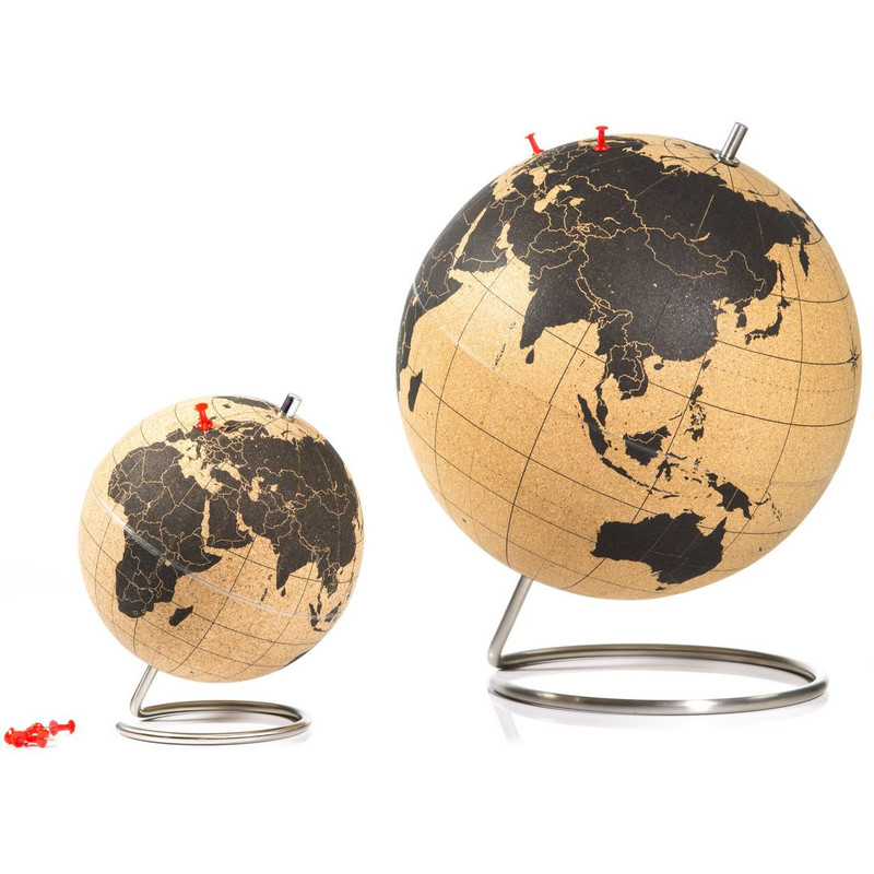 suck UK Cork globe 25cm for pinning