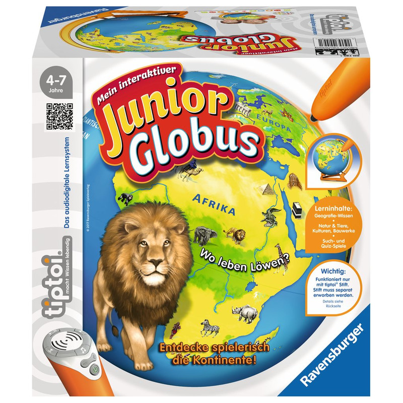 tiptoi Interactive globe Junior 23cm