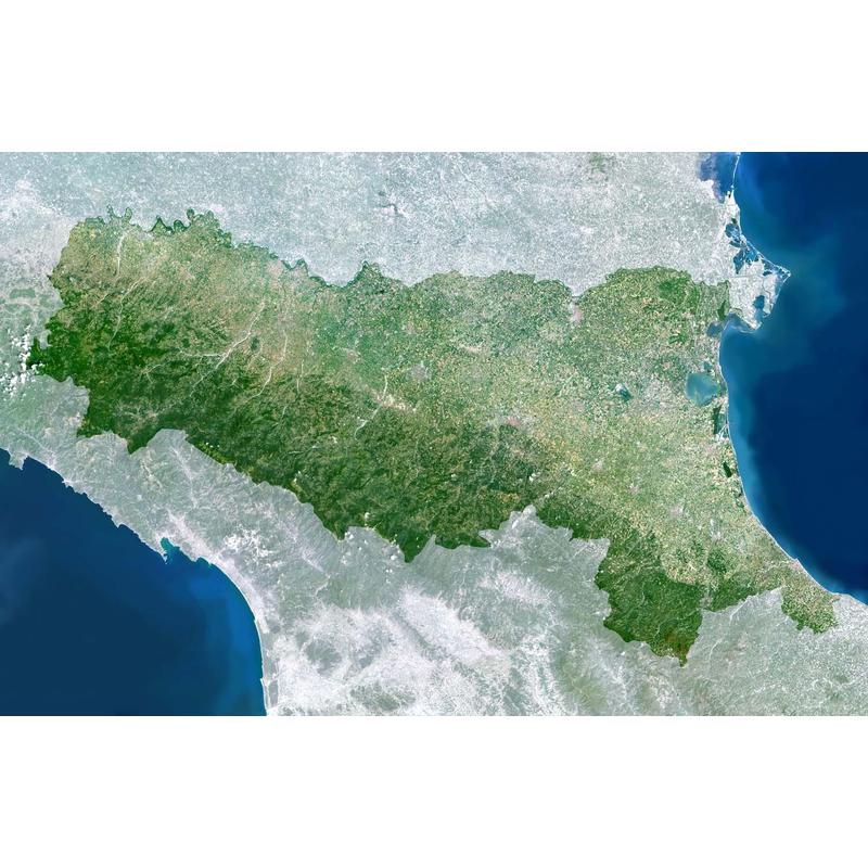 Planet Observer Regional map region Emilia-Romagna