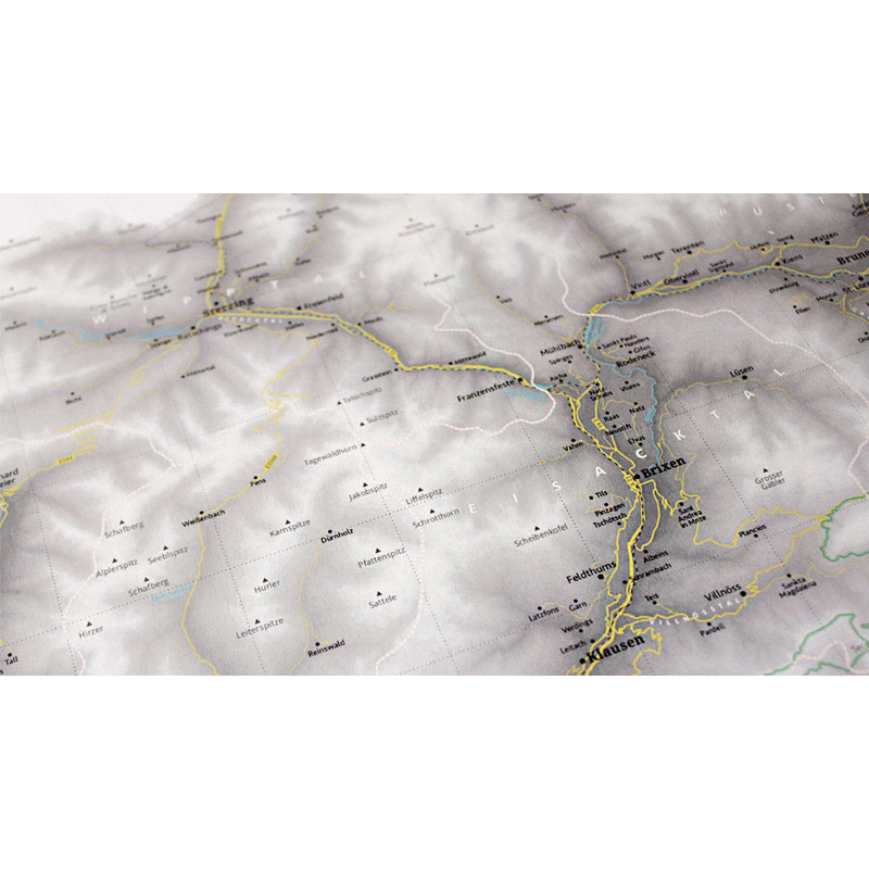Marmota Maps South Tyrol Map Grey